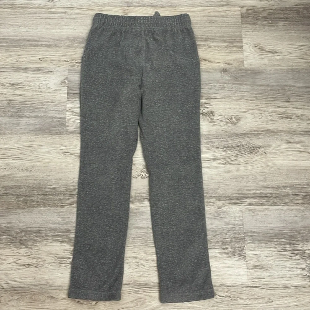 OshKosh B'gosh Gray Velvet Pull On Elastic Drawstring Waist Girls Pants Size 12